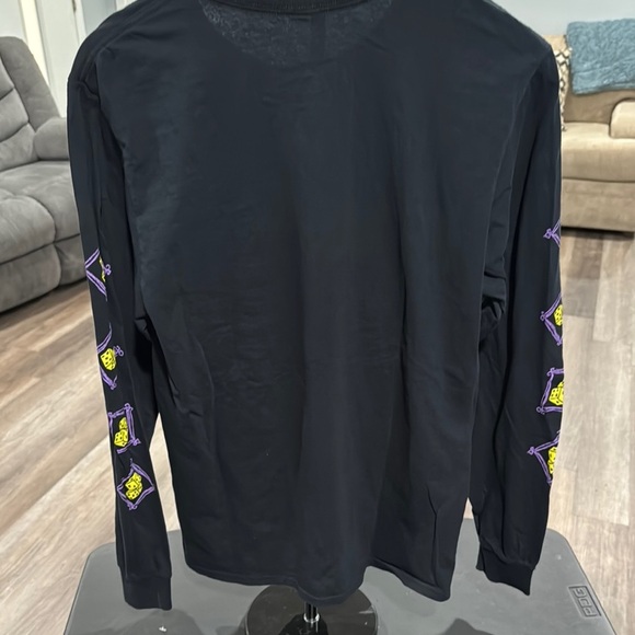 Disney Black and Yellow Long Sleeve Skateboarding Tees - Picture 2 of 6